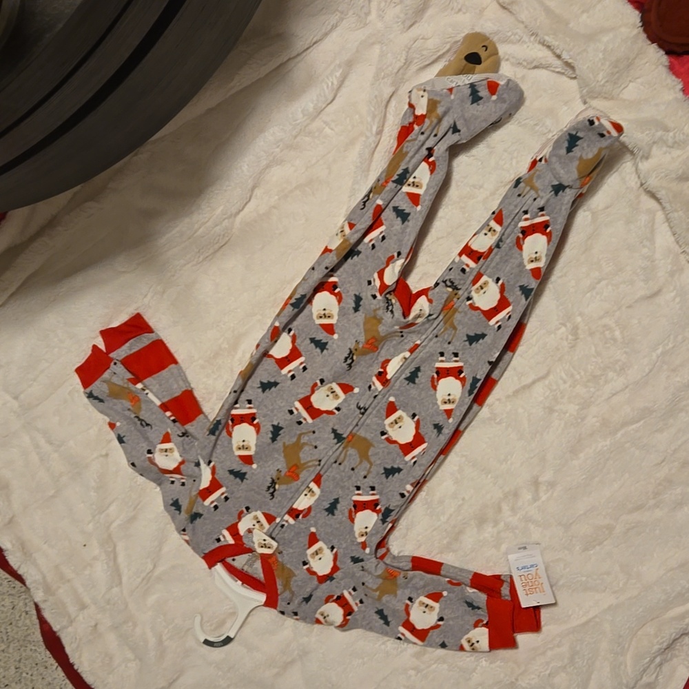 NWT 2 pair of Christmas onsie pajamas